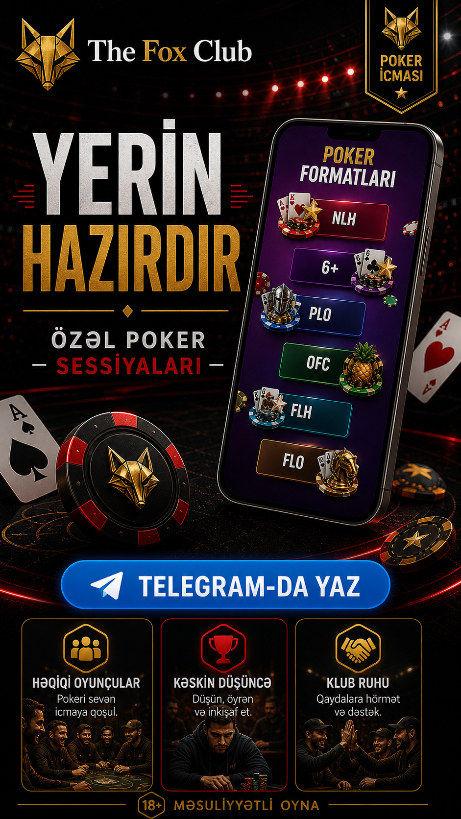 The Fox Club private poker sessions